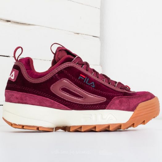 Fila red velvet shop