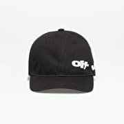 Off-White Kids Type Graphic Baseball Cap Black/ White