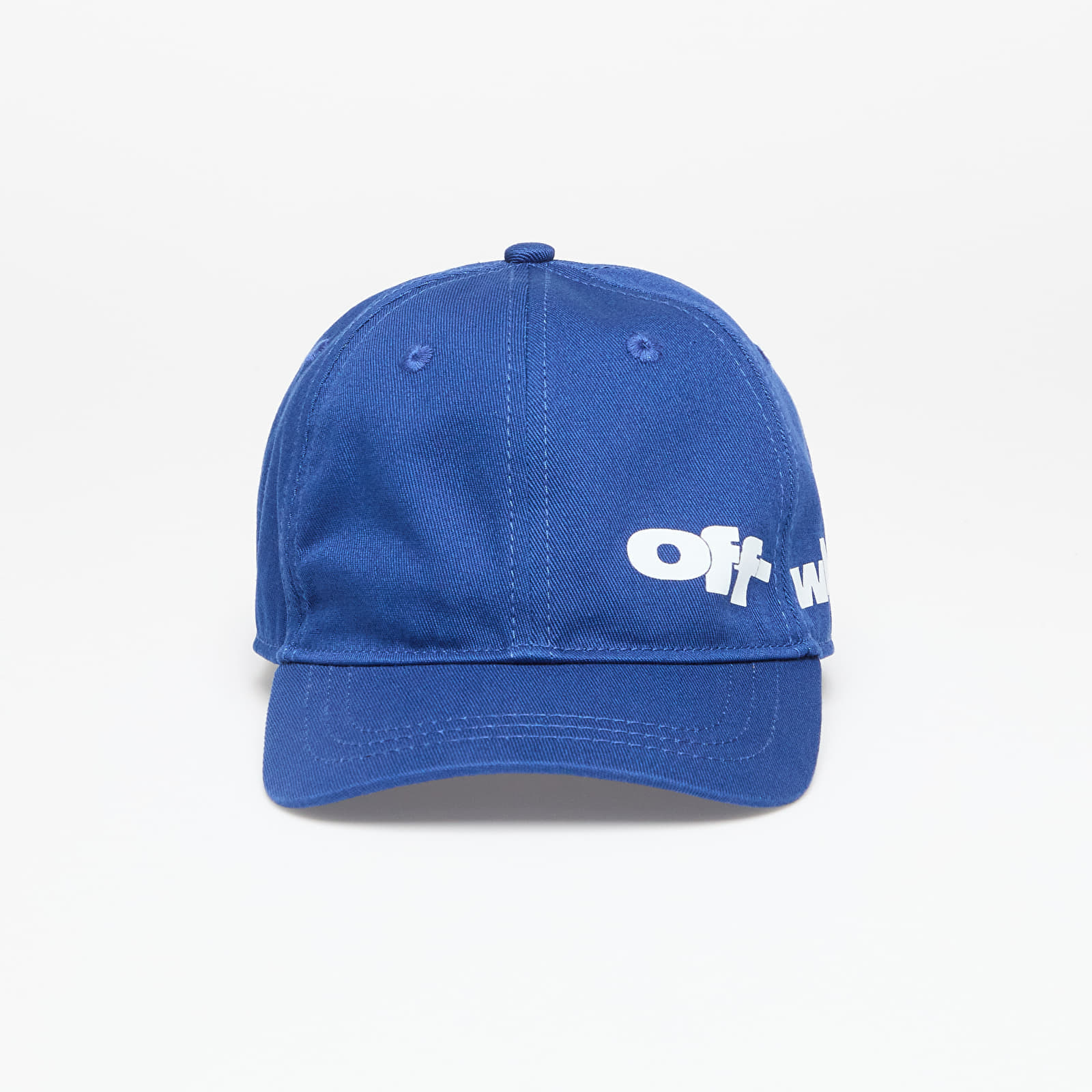 Capac Off-White Kids Type Graphic Baseball Cap Blue/ White II