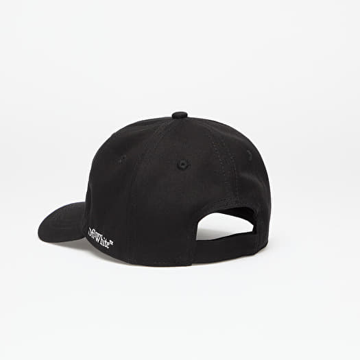 Off-White Kids Arrow Spray Baseball Cap Black/ White | Footshop