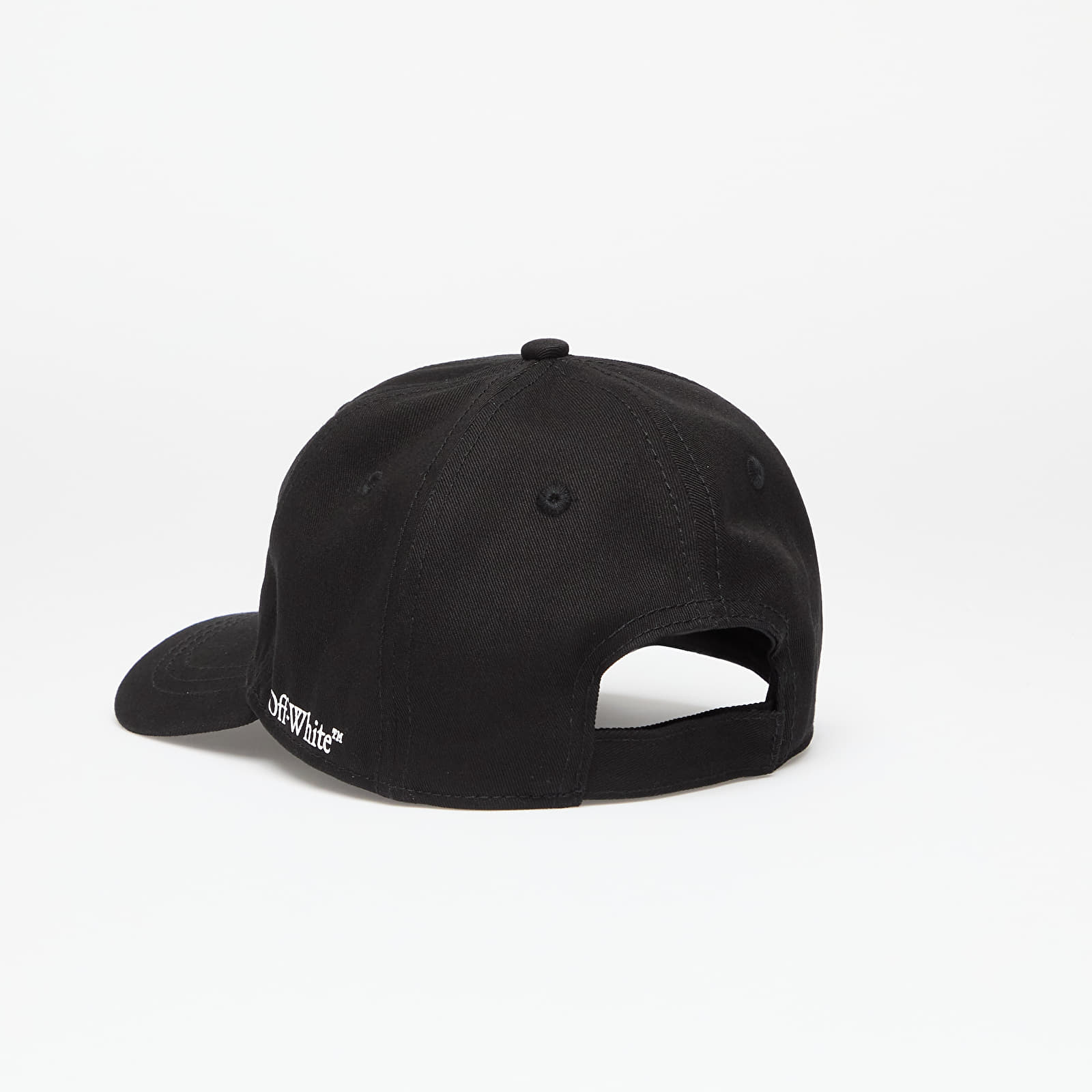 Czapki Off-White Kids Arrow Spray Baseball Cap Black/ White