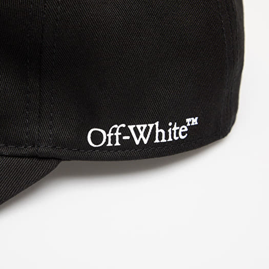 Off-White Kids Arrow Spray Baseball Cap Black/ White | Footshop