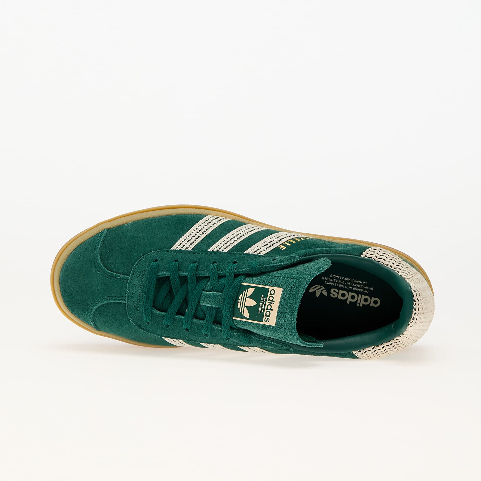 Női cipők adidas Gazelle Bold W Collegiate Green/ Wonder White/ Gold Metallic