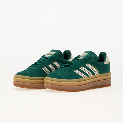 Women's shoes adidas Gazelle Bold W Collegiate Green/ Wonder White
