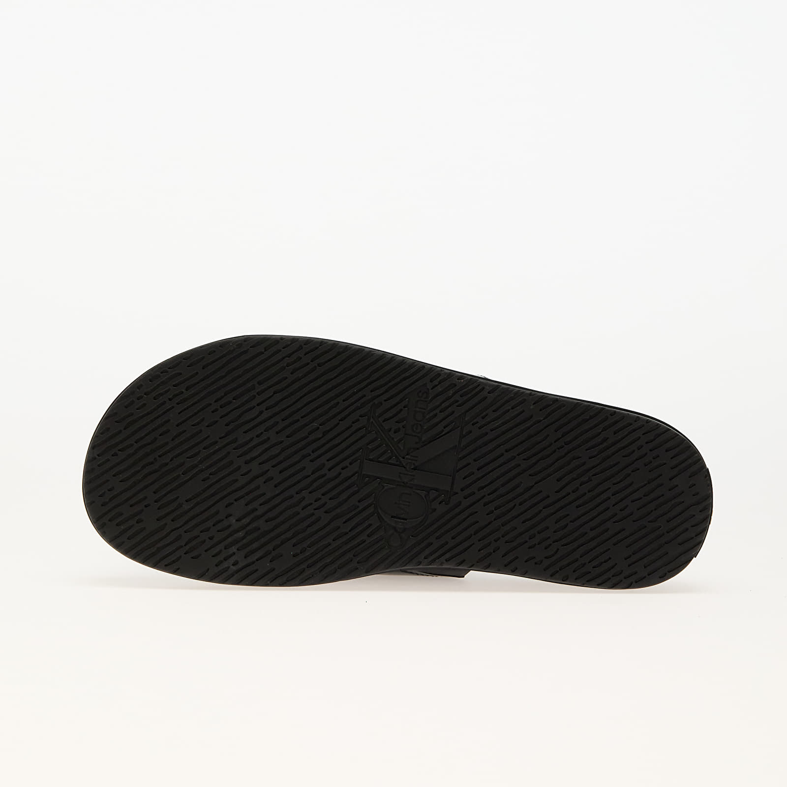 Дамски кецове и обувки Calvin Klein Jeans Flat Molded Sandal Black
