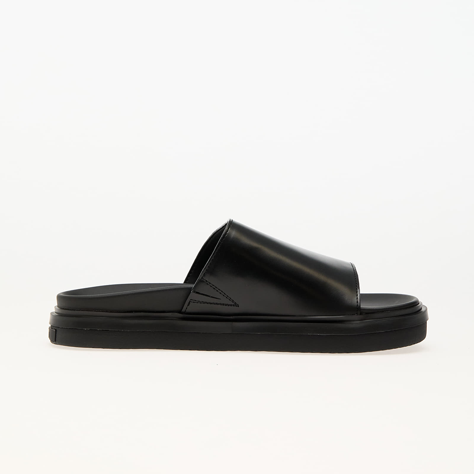 Дамски кецове и обувки Calvin Klein Jeans Flat Molded Sandal Black