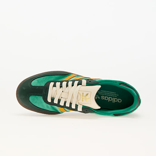 adidas gazelle silver green womens Samba — Cream White/Bold Green/Easy Yellow – La Garçonne