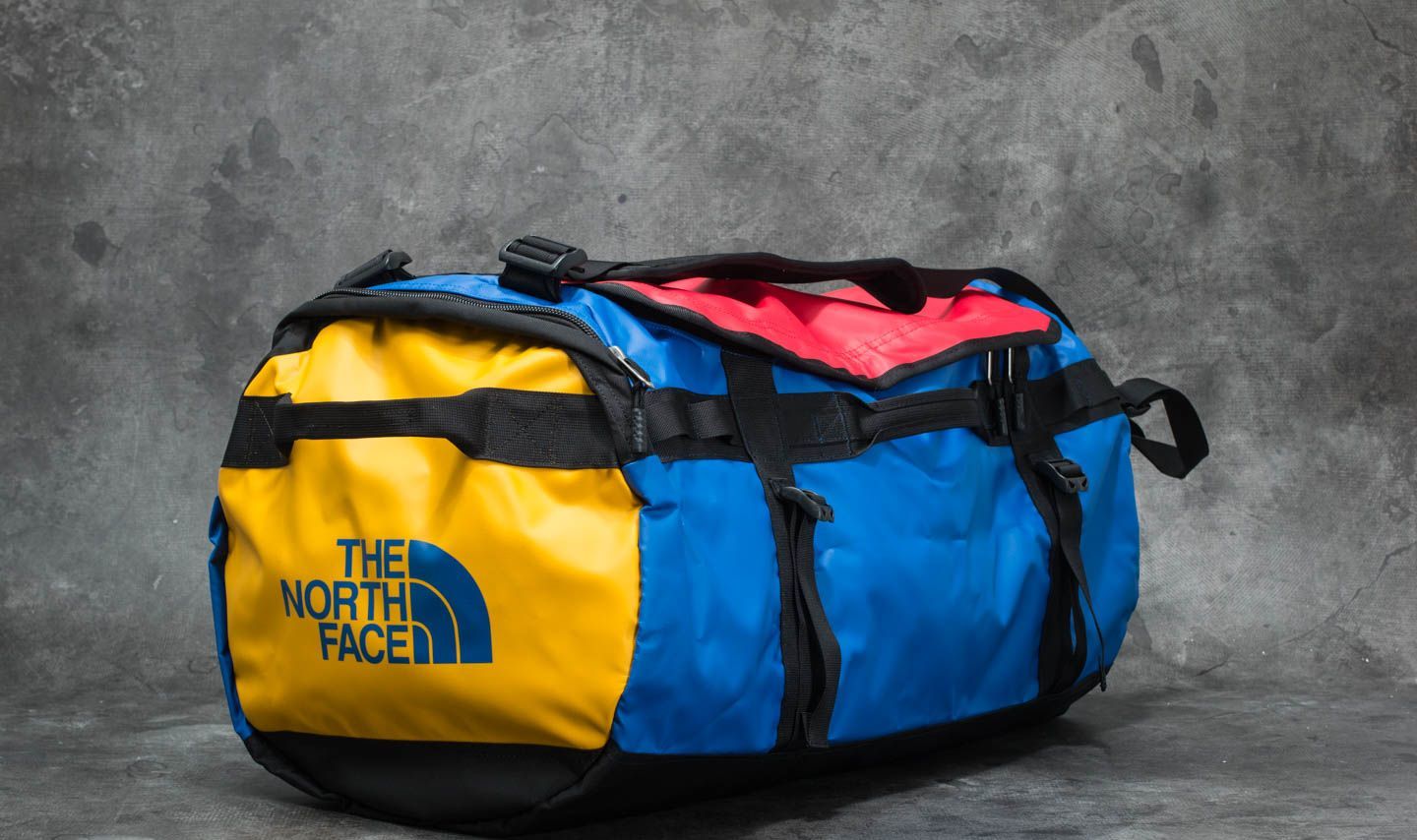 Borse a tracolla The North Face Base Camp Large Duffel Bright Cobalt Blue/ Tnf Black