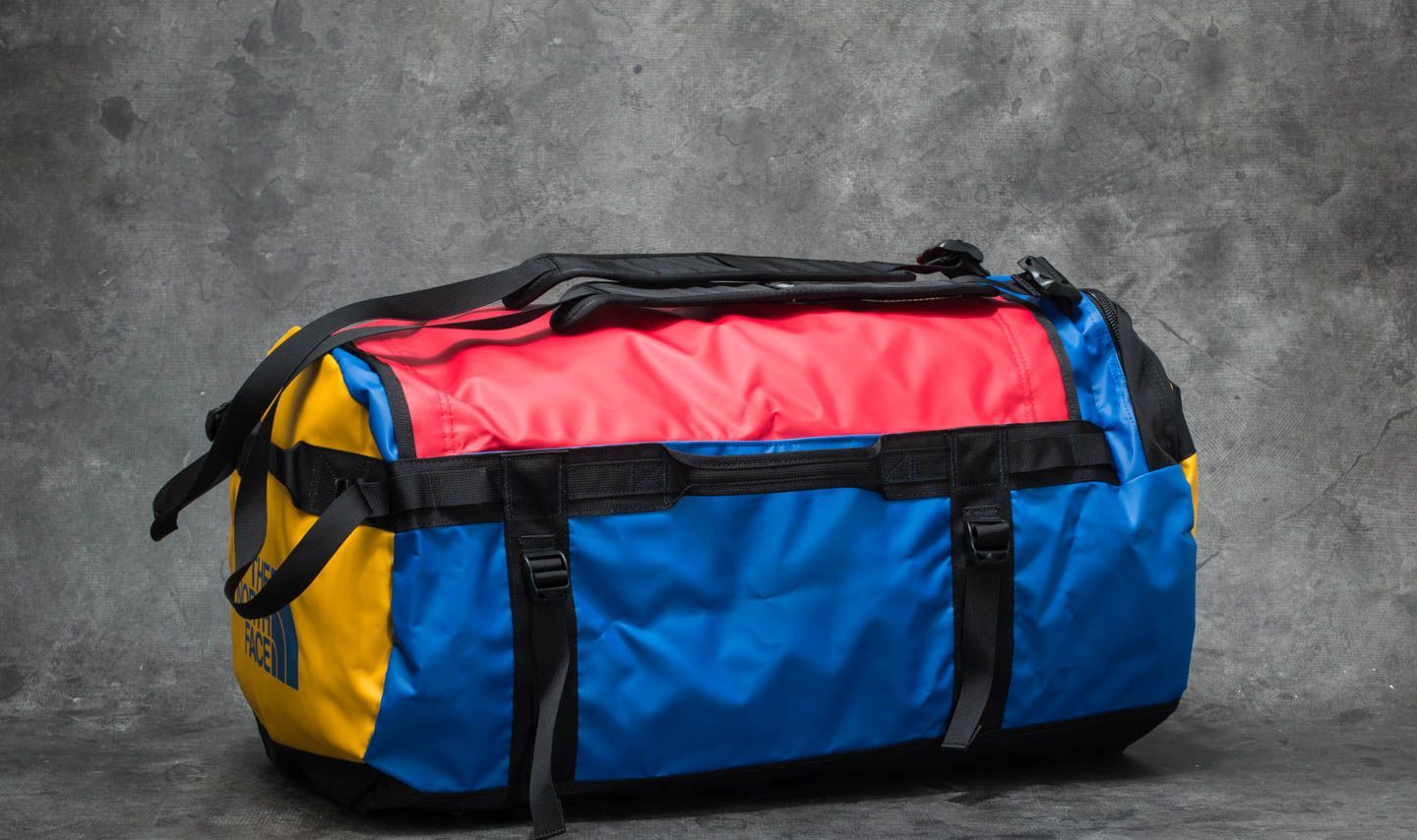 Borse a tracolla The North Face Base Camp Large Duffel Bright Cobalt Blue/ Tnf Black