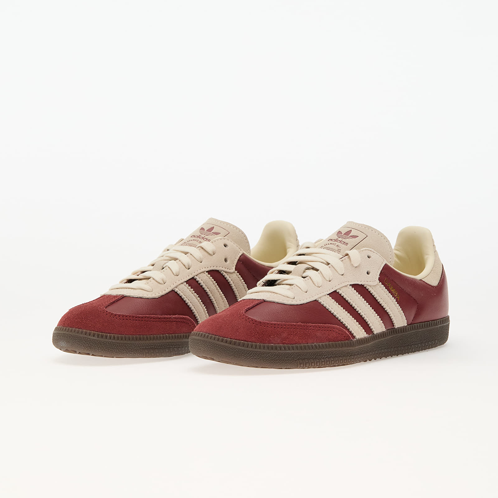 Férfi cipők adidas Samba Og Preloved Ruby/ Crew White/ Gum5