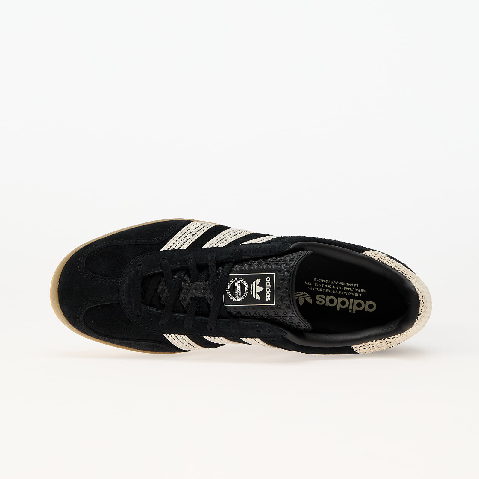 Women's shoes adidas Gazelle Indoor W Core Black/ Wonder White/ Gum