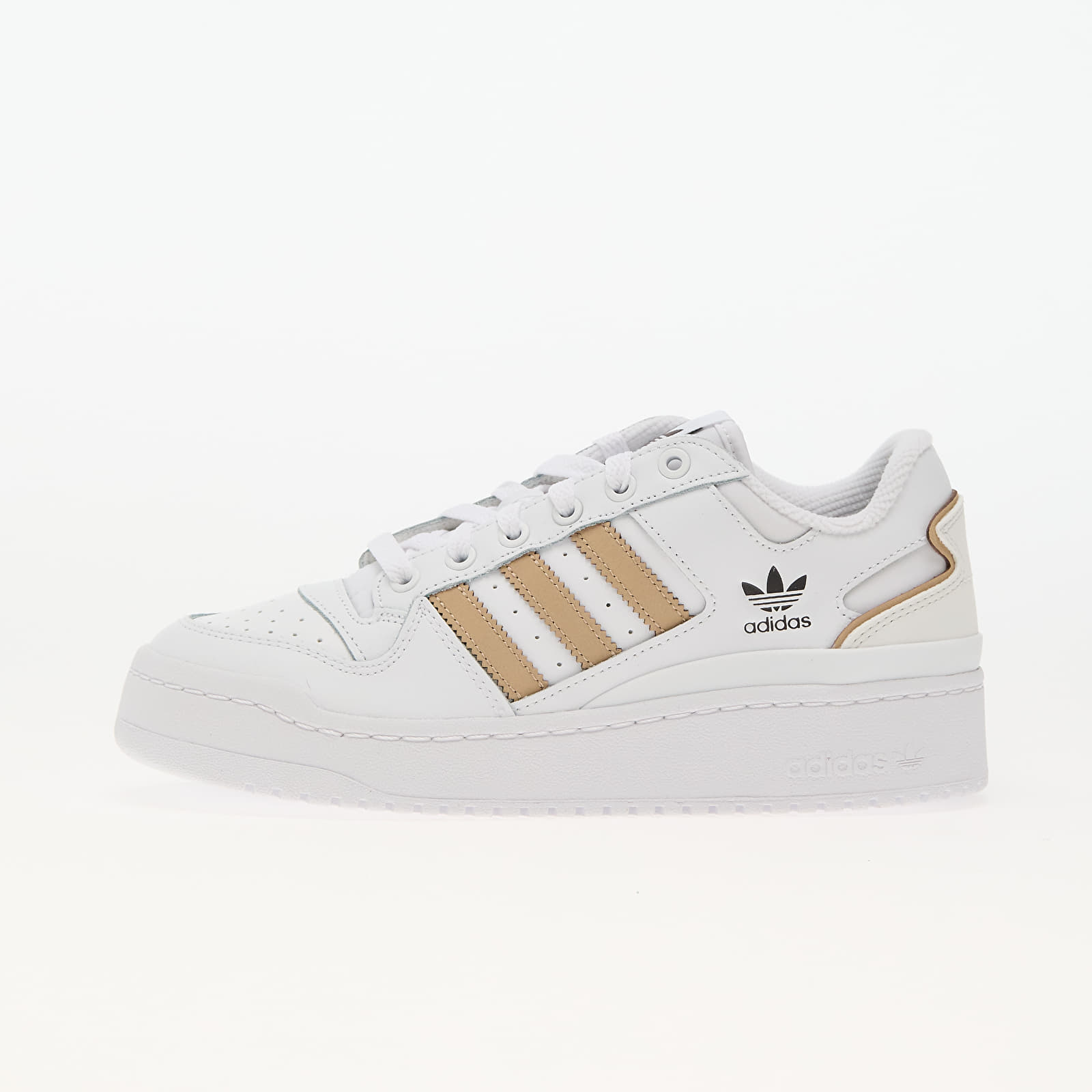 Női cipők adidas Forum Bold Stripes Ftw White/ Magnet Beige/ Dark Brown