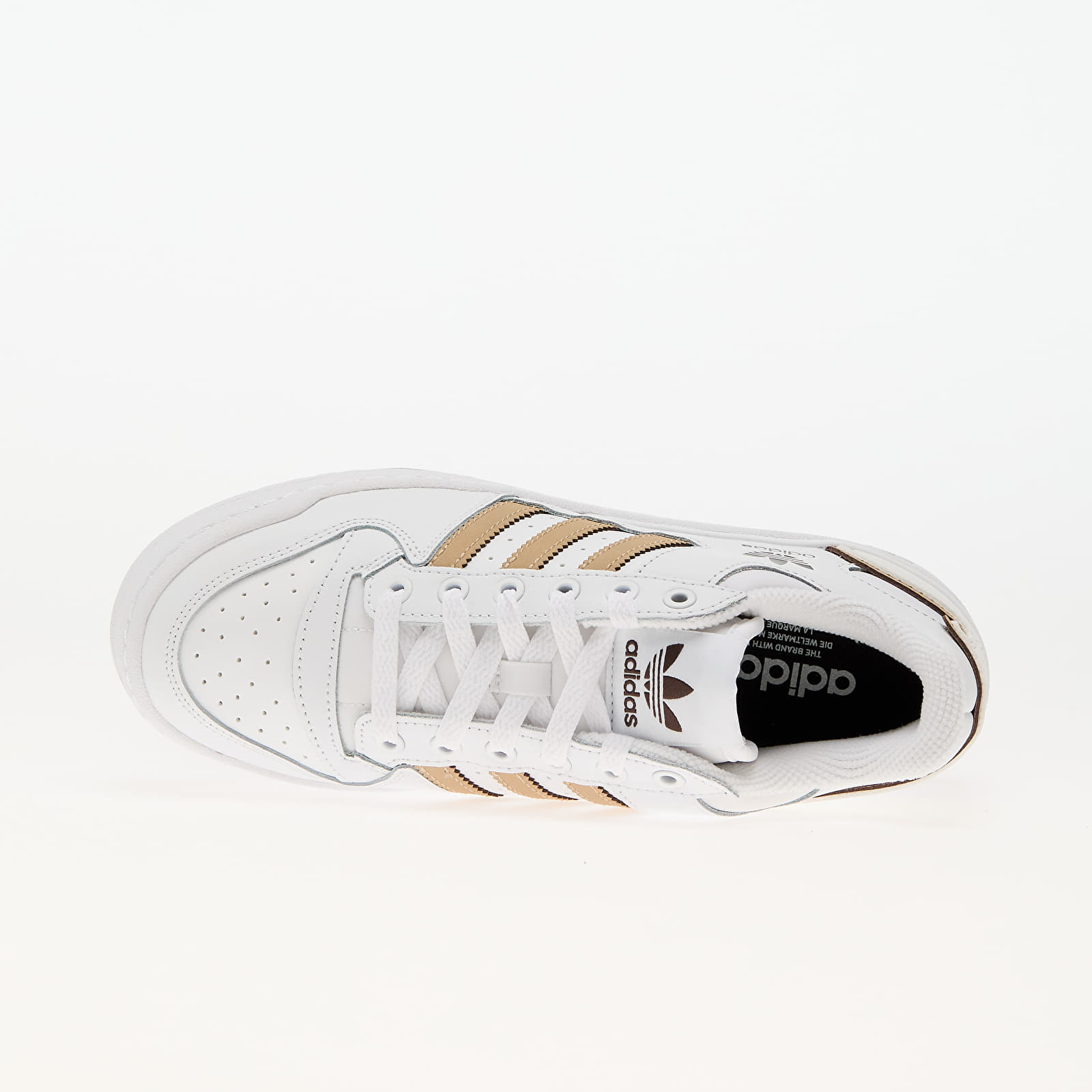 Női cipők adidas Forum Bold Stripes Ftw White/ Magnet Beige/ Dark Brown