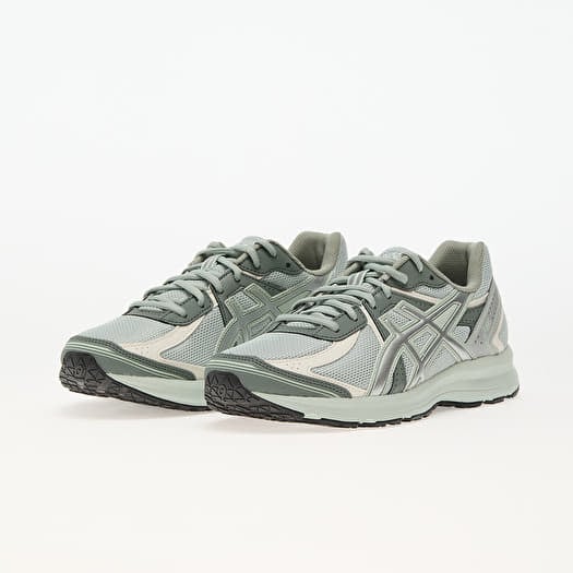 国内配送 asics JOG 100S LICHEN ROCK/PURE SILVER Asics ASICS JOG 100S Lichen Rock Pure Silver | REVERSIBLE