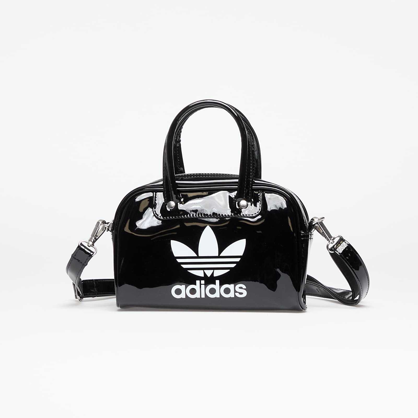 Torby przez ramię adidas Adicolor Mini Bowling Bag Black/ White