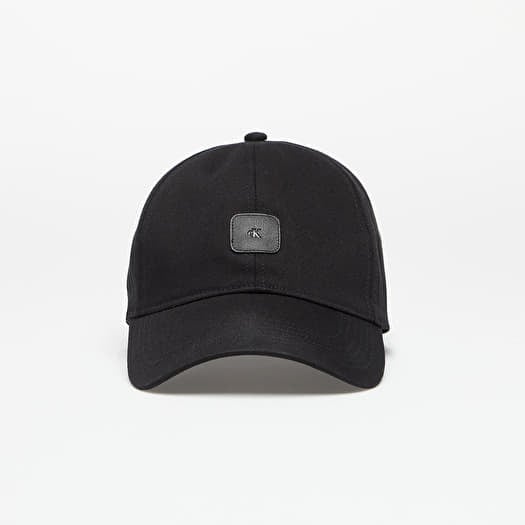 Cap Calvin Klein Jeans Monogram Pu Patch Baseball Cap Black