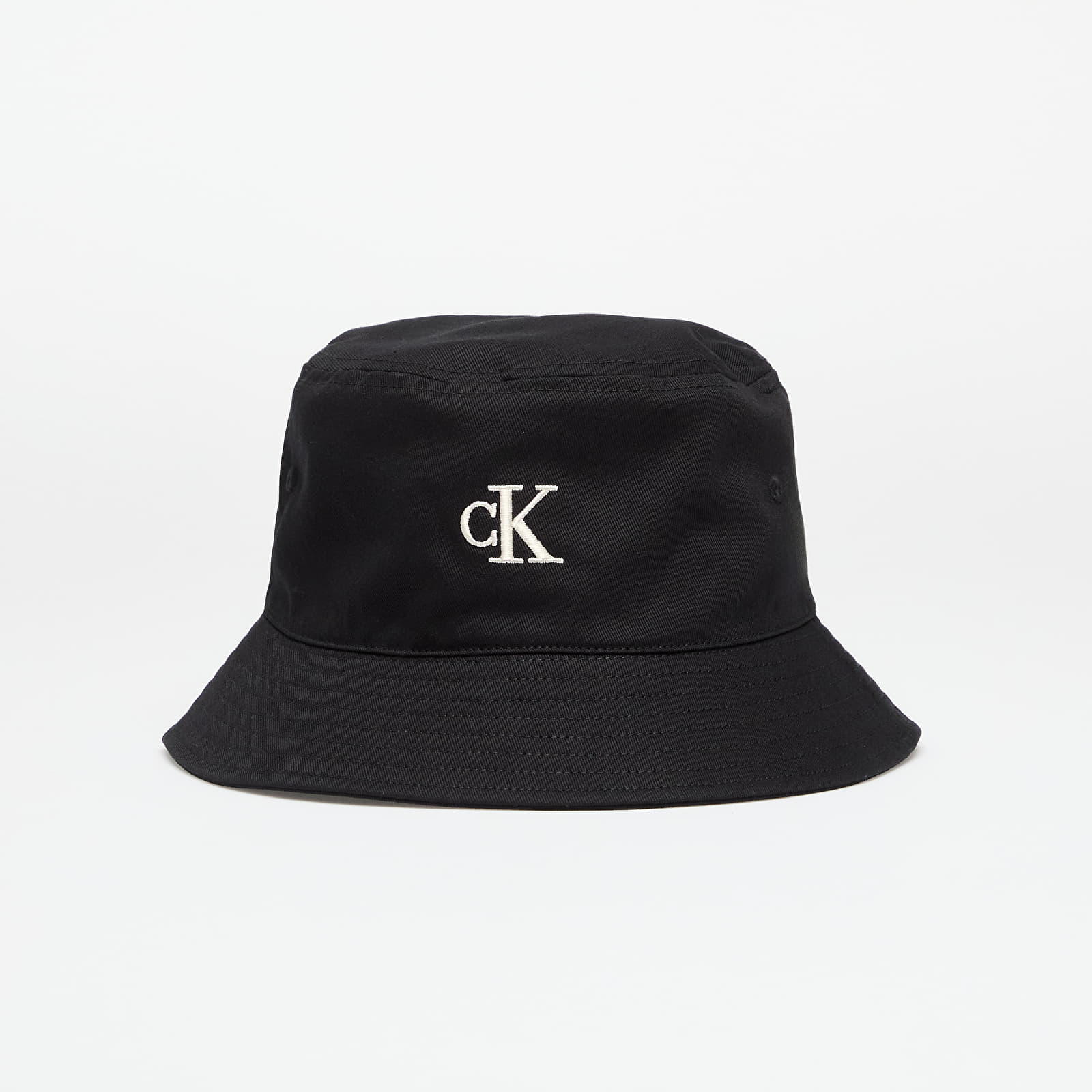 Bucket hats Calvin Klein Jeans Embroidered Monogram Bucket Hat Black