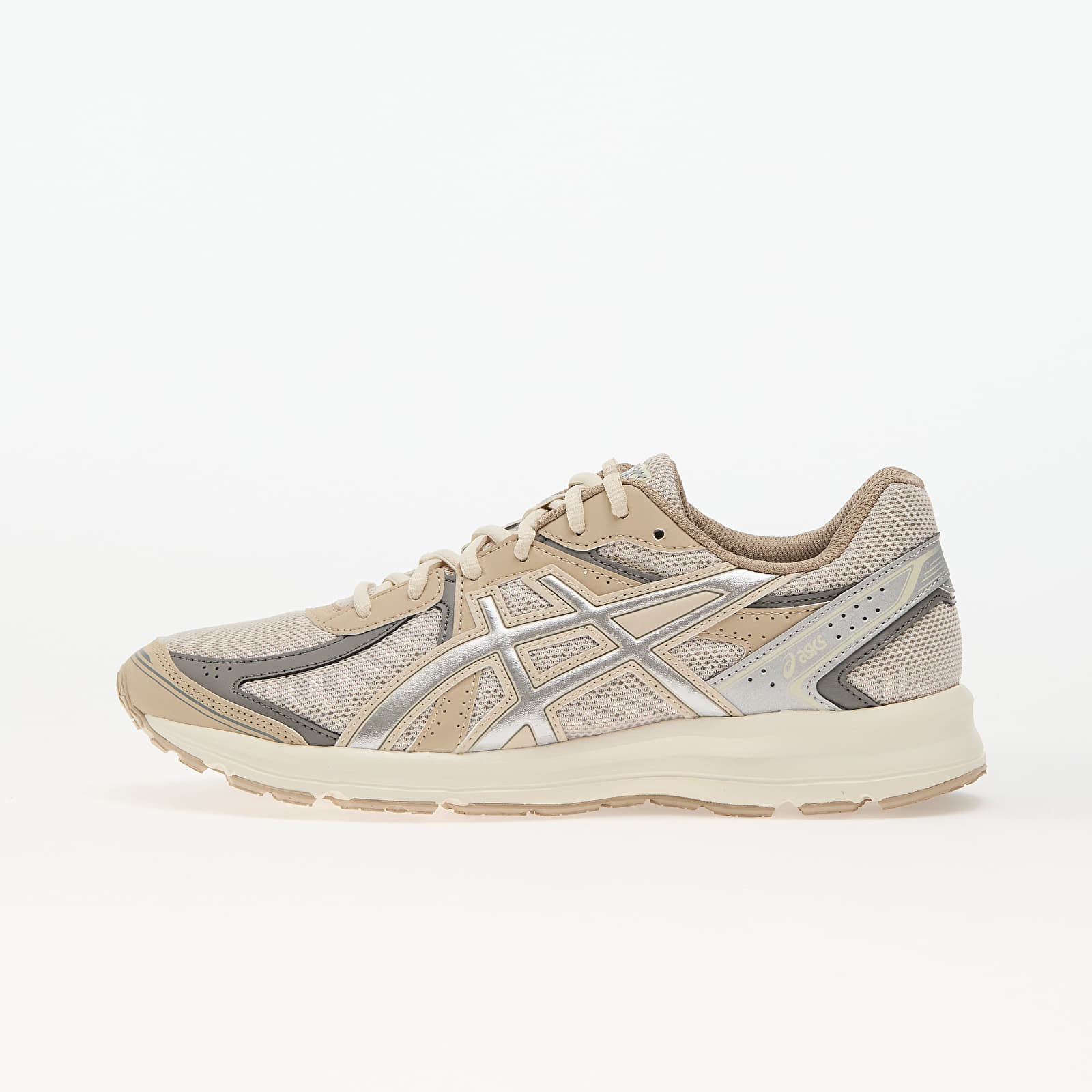 Férfi cipők Asics Jog 100S Oatmeal/ Pure Silver