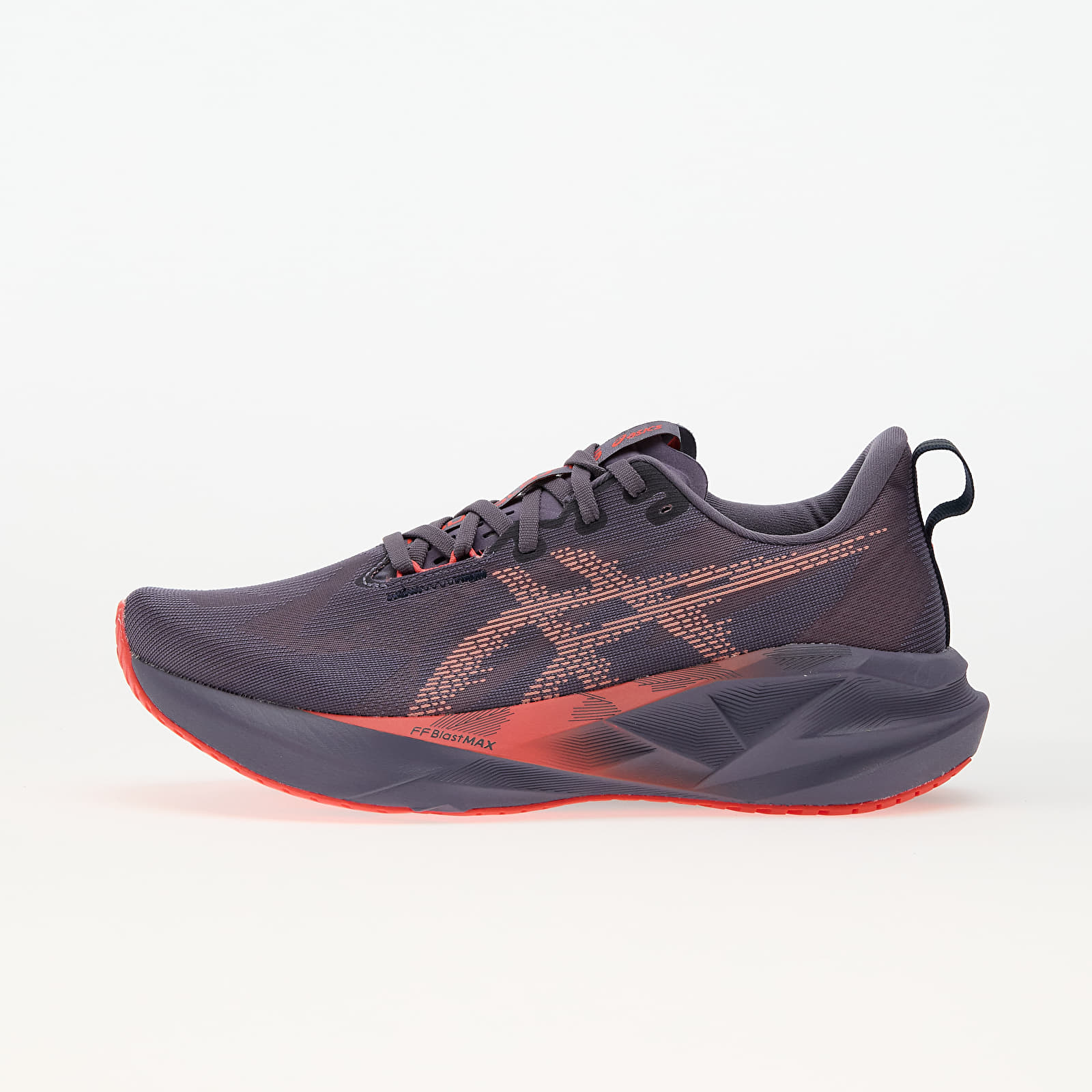 Férfi cipők Asics Novablast 5 Greyish Purple/ Coral Reef