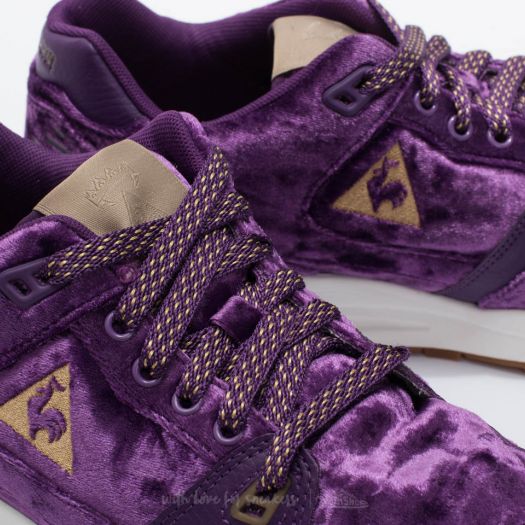 Scarpe uomo le coq sportif R1000 Velvet Imperial Purple Old Brass Footshop