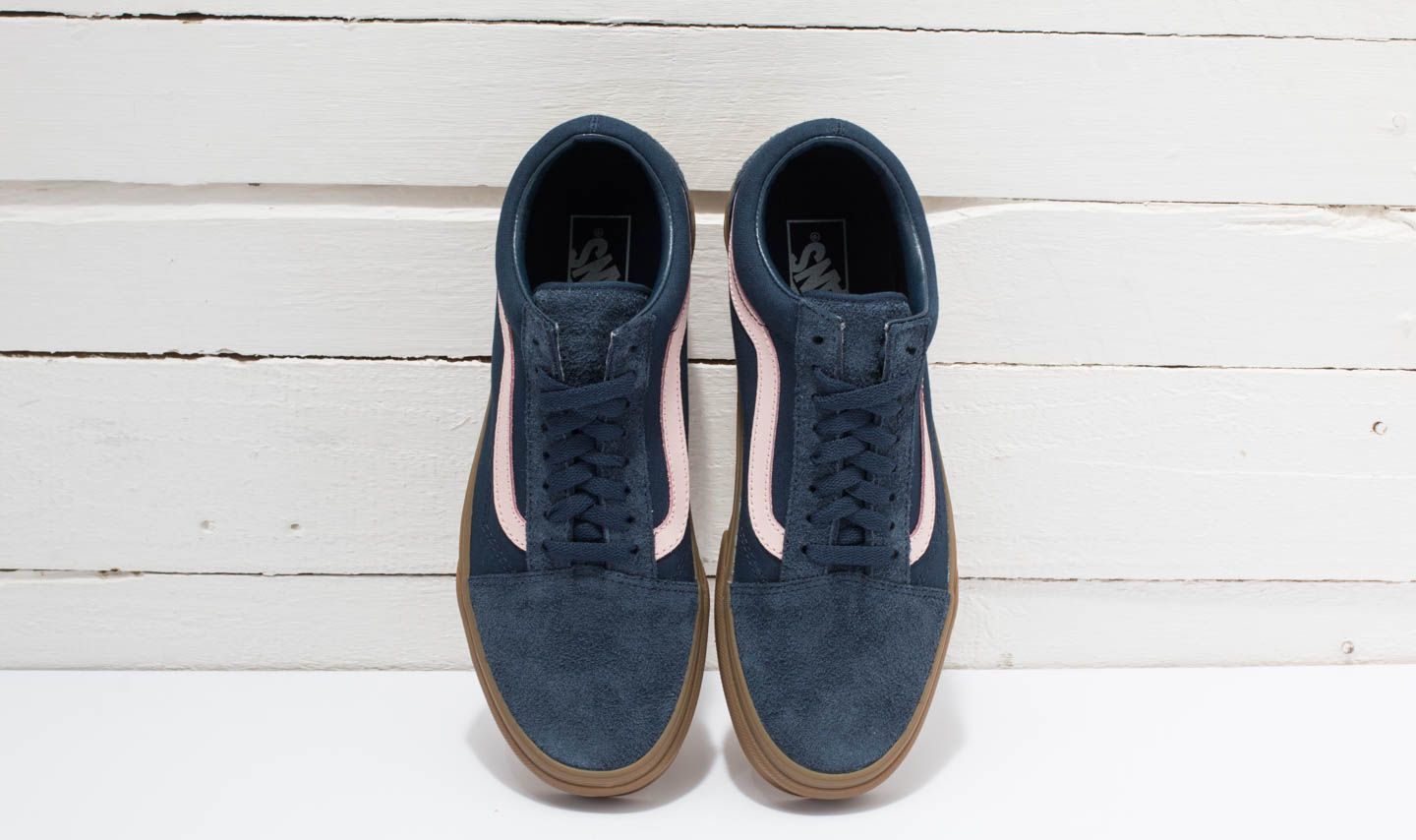 Buty damskie Vans Old Skool (Fuzzy Suede) Dress Blues/ Light Gum