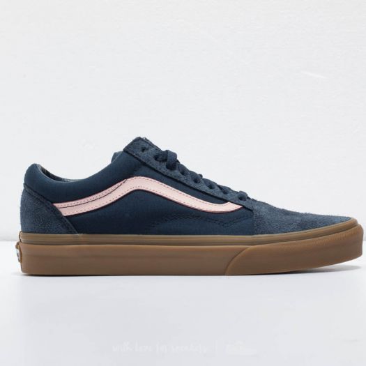 Vans blue suede gum top sole