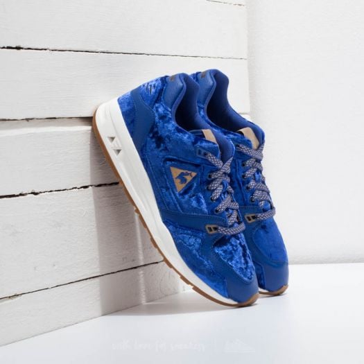 Men s shoes le coq sportif R1000 Velvet Cobalt Old Brass Footshop