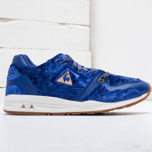 Men s shoes le coq sportif R1000 Velvet Cobalt Old Brass Footshop