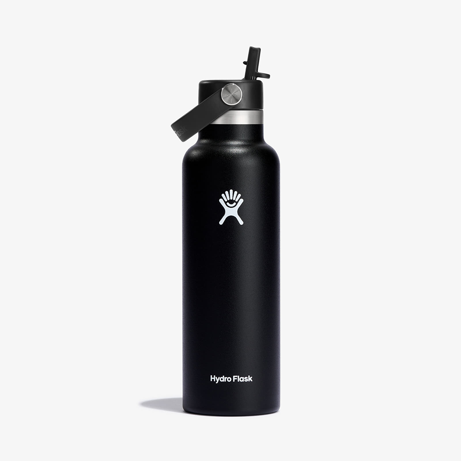 Sticle de băut Hydroflask 600 ml Standard Flex Straw Cap Black