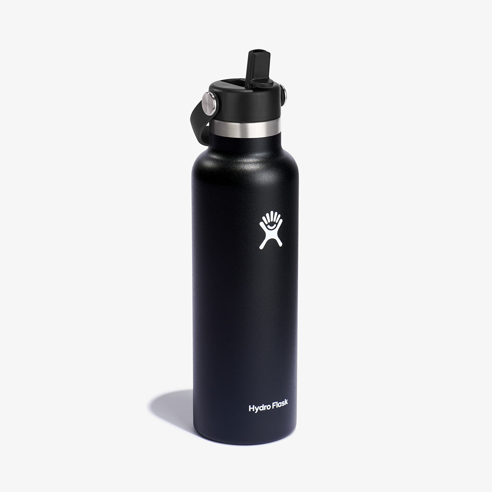 Sticle de băut Hydroflask 600 ml Standard Flex Straw Cap Black