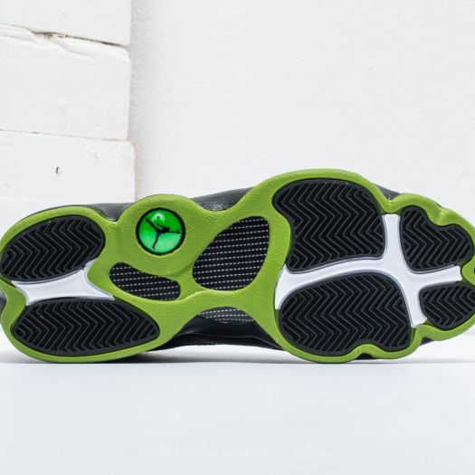 air jordan retro 13 black and altitude green