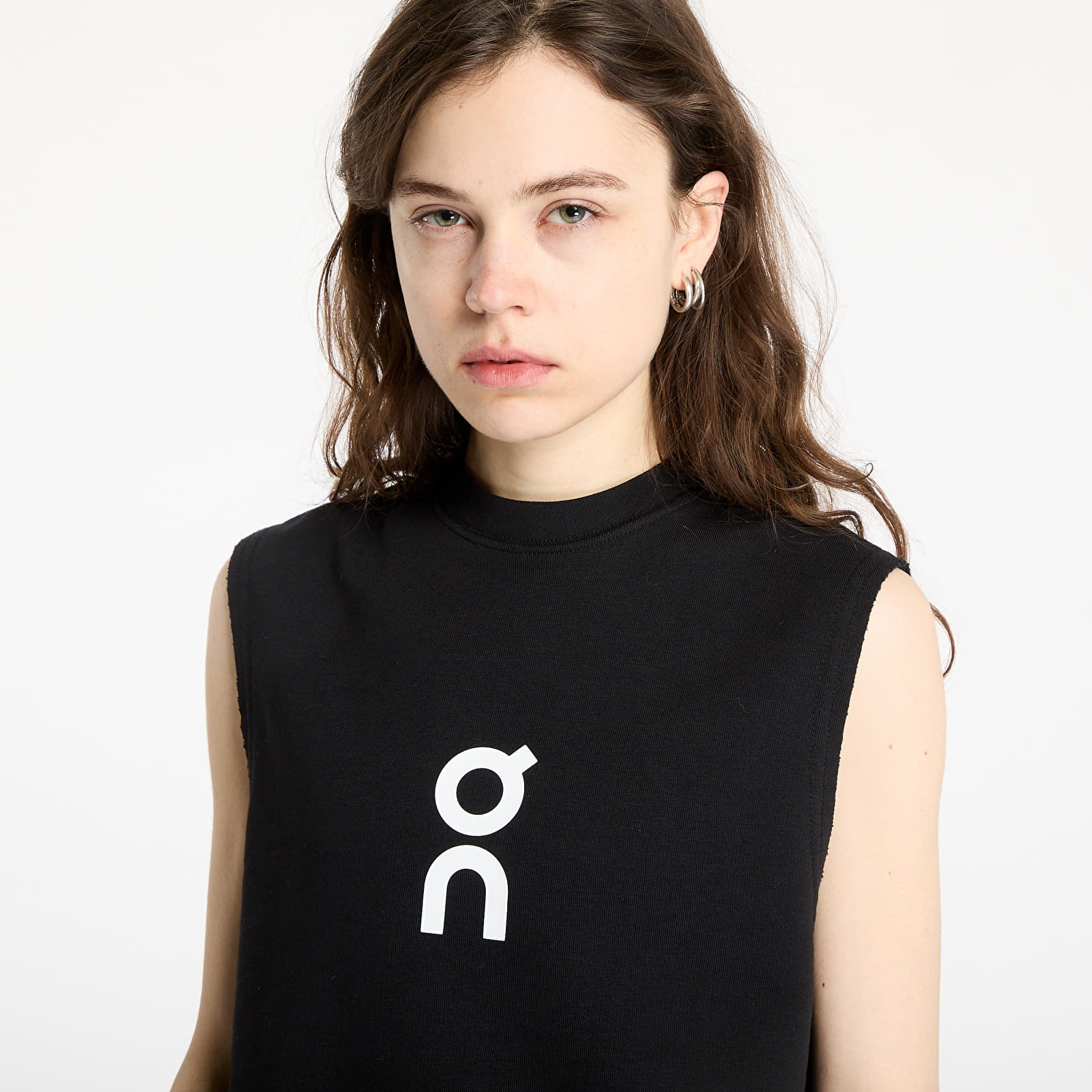 Topy On Club Crew Crop Black