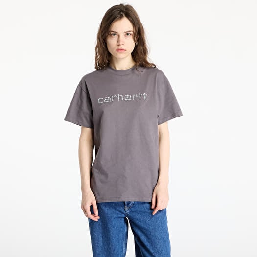 T-skjorte Carhartt WIP Shortsleeve Rivet Script T-Shirt UNISEX Manta