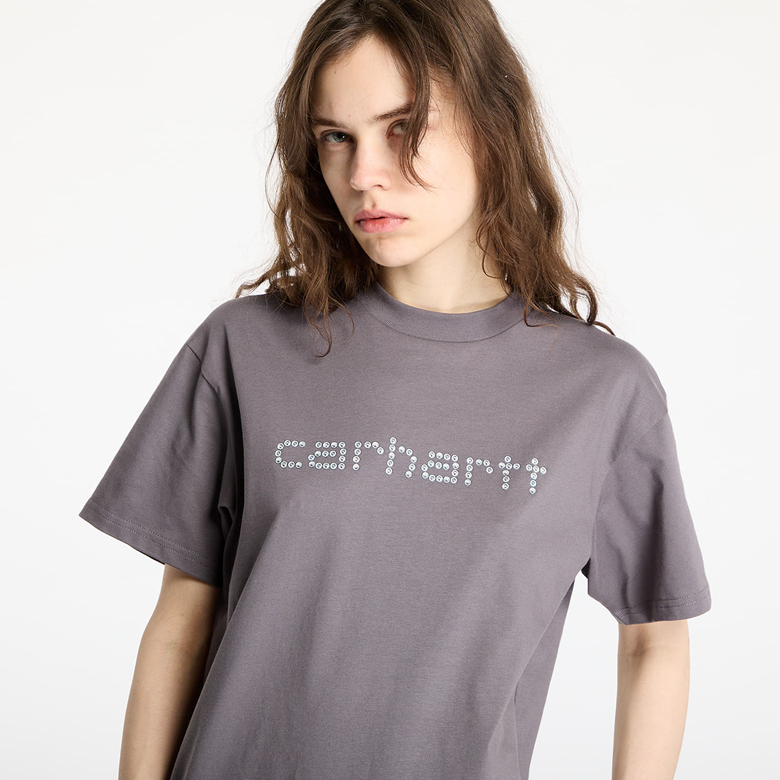 Pólók Carhartt WIP Shortsleeve Rivet Script T-Shirt UNISEX Manta