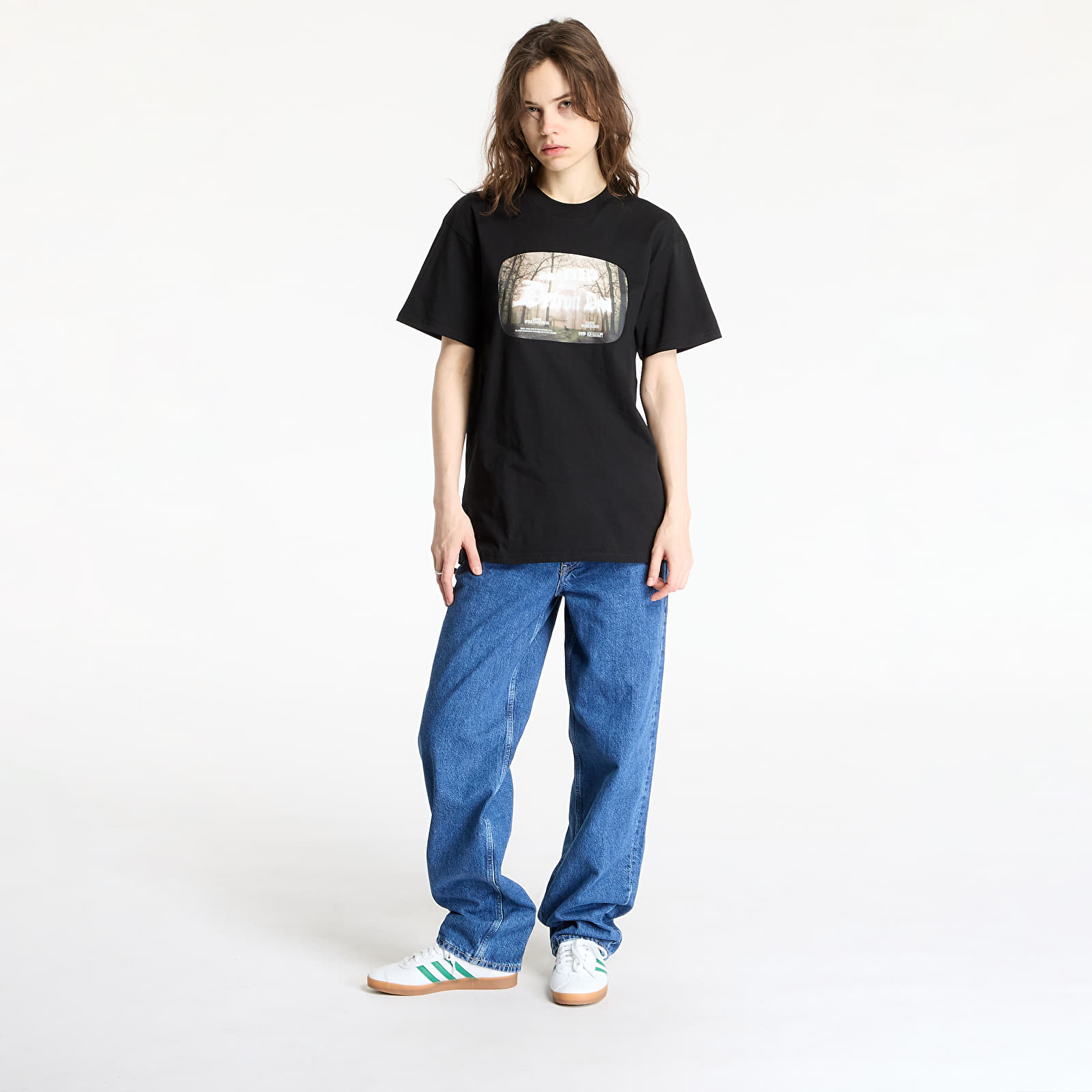 Pólók Carhartt WIP Shortsleeve Greatest Flicks T-Shirt UNISEX Black