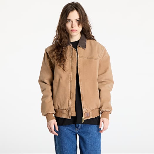 Bunda Carhartt WIP OG Santa Fe Jacket UNISEX Hamilton Brown/ Tobacco Stone Canvas