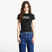 Tommy Jeans Slim Essential Tee Black