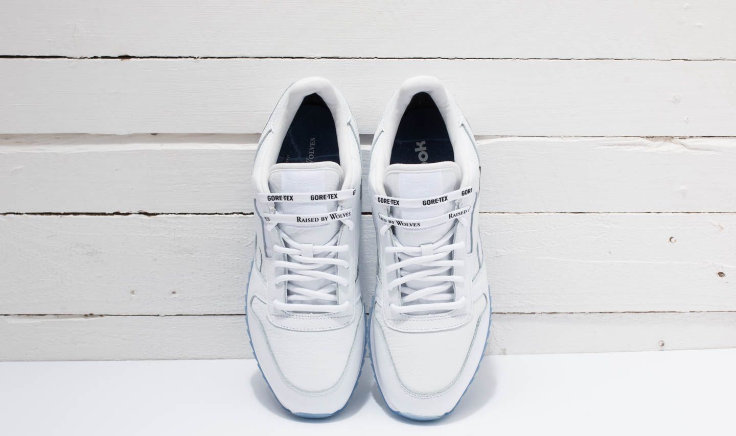 Zapatillas Hombre Reebok x Raised by Wolves Classic Leather Ripple Gore-Tex White/ Black-Ice