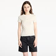Tommy Jeans Slim Tonal Linear Tee Beige