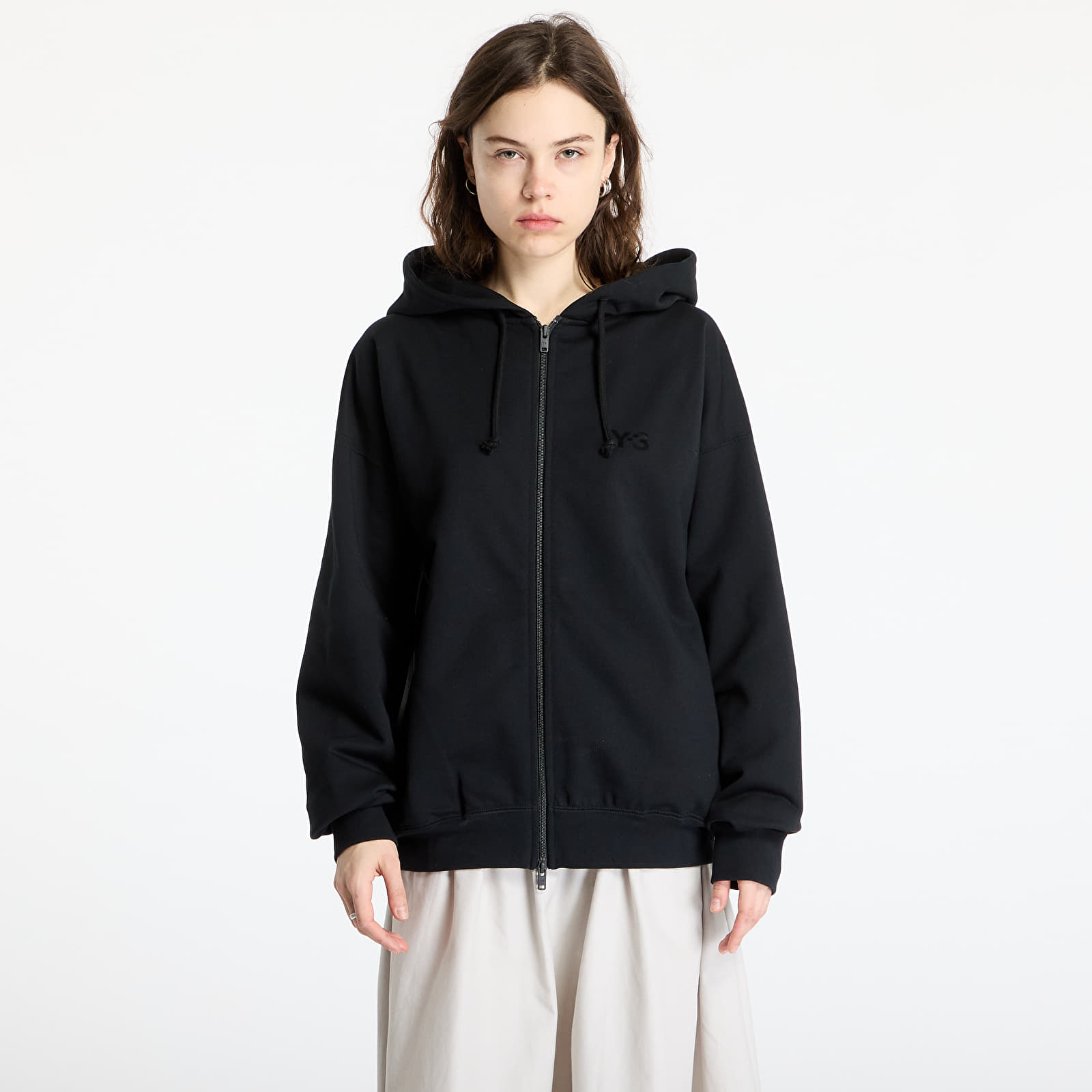 Kapucnis pulóverek és pulcsik Y-3 French Terry Zip Hoodie UNISEX Black