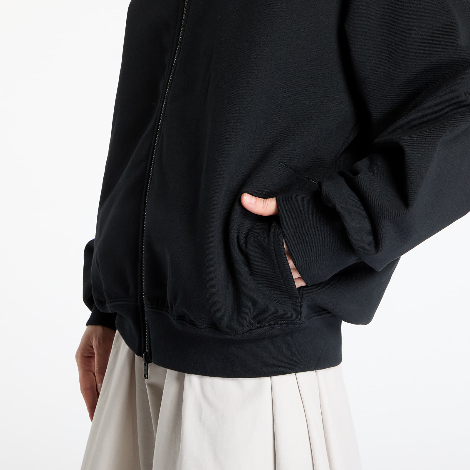 Kapucnis pulóverek és pulcsik Y-3 French Terry Zip Hoodie UNISEX Black