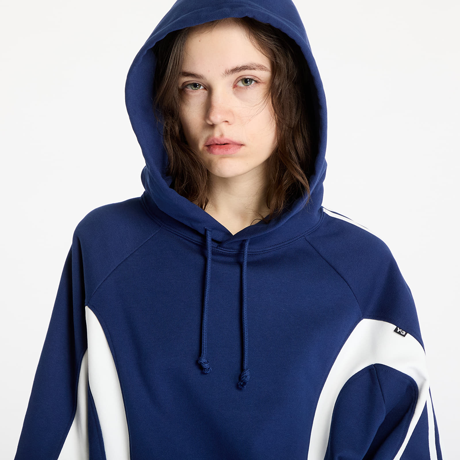 Kapucnis pulóverek és pulcsik Y-3 Cut Line Hoodie UNISEX Dark Blue