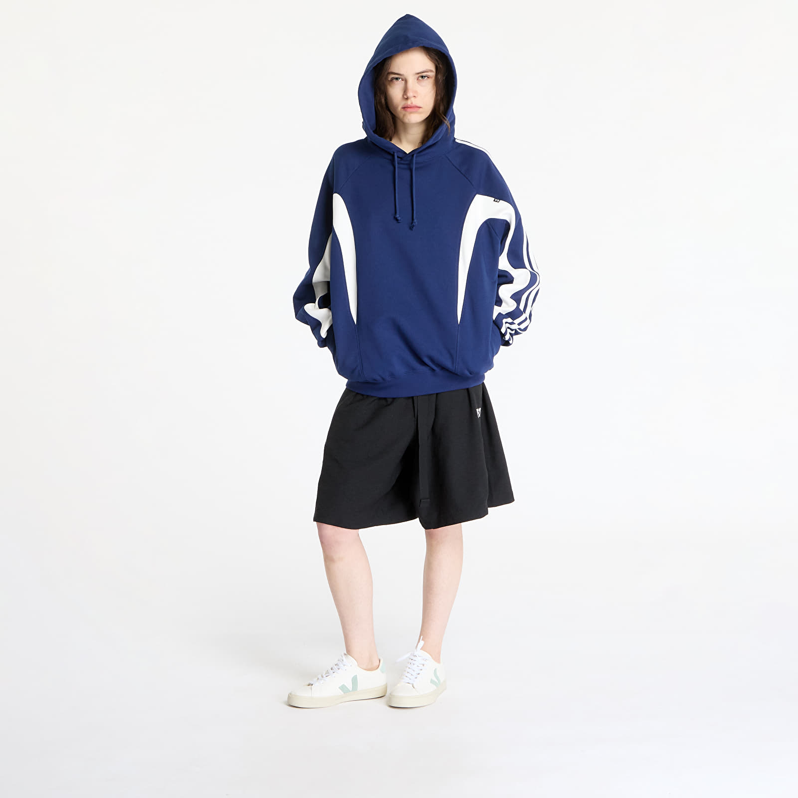Kapucnis pulóverek és pulcsik Y-3 Cut Line Hoodie UNISEX Dark Blue