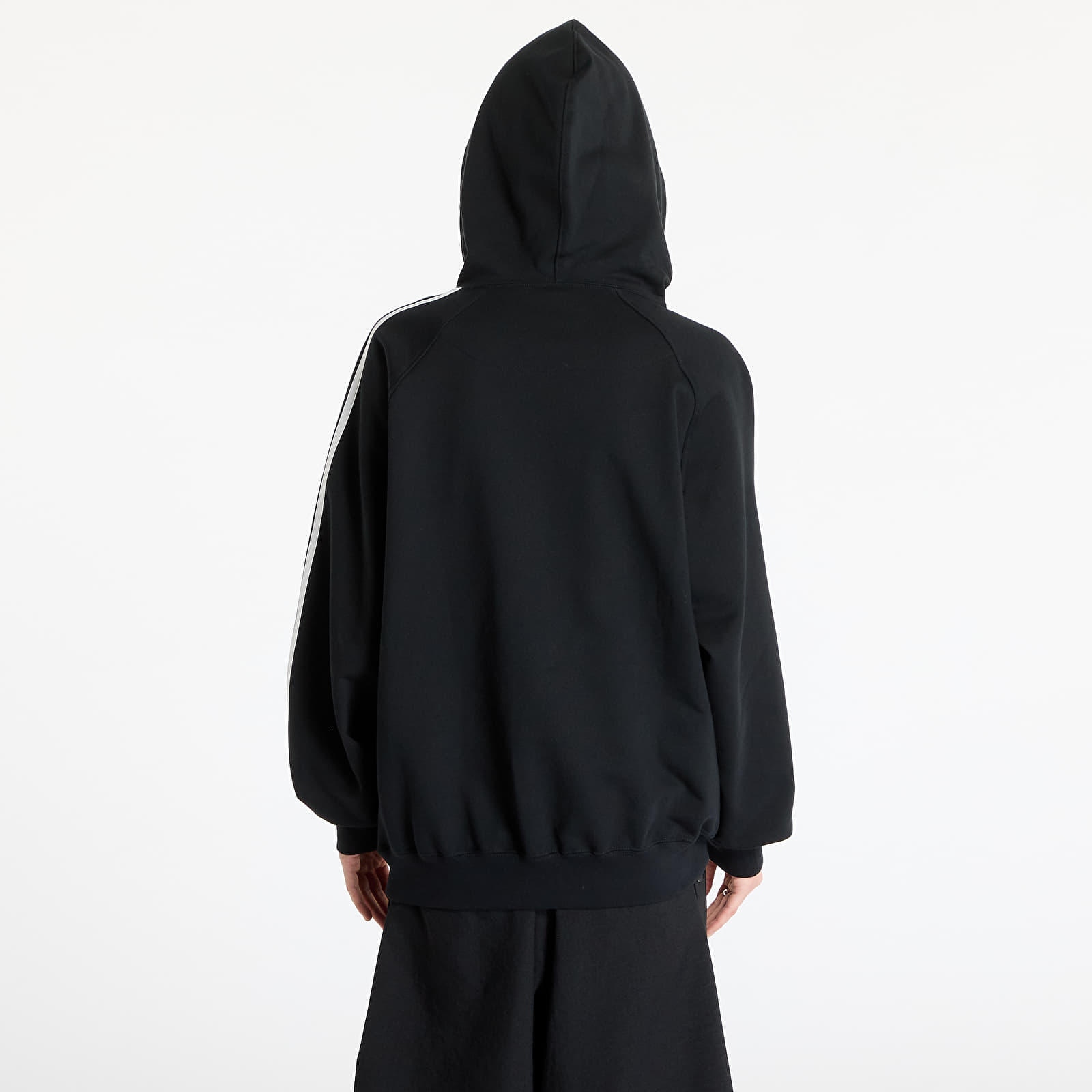 Férfi kapucnis pulcsik Y-3 Cut Line Hoodie UNISEX Black