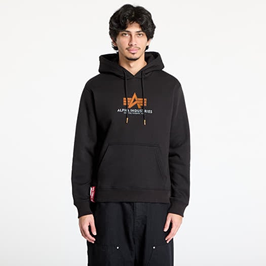 Alpha Industries Inc. Basic Hoodie Rubber Black