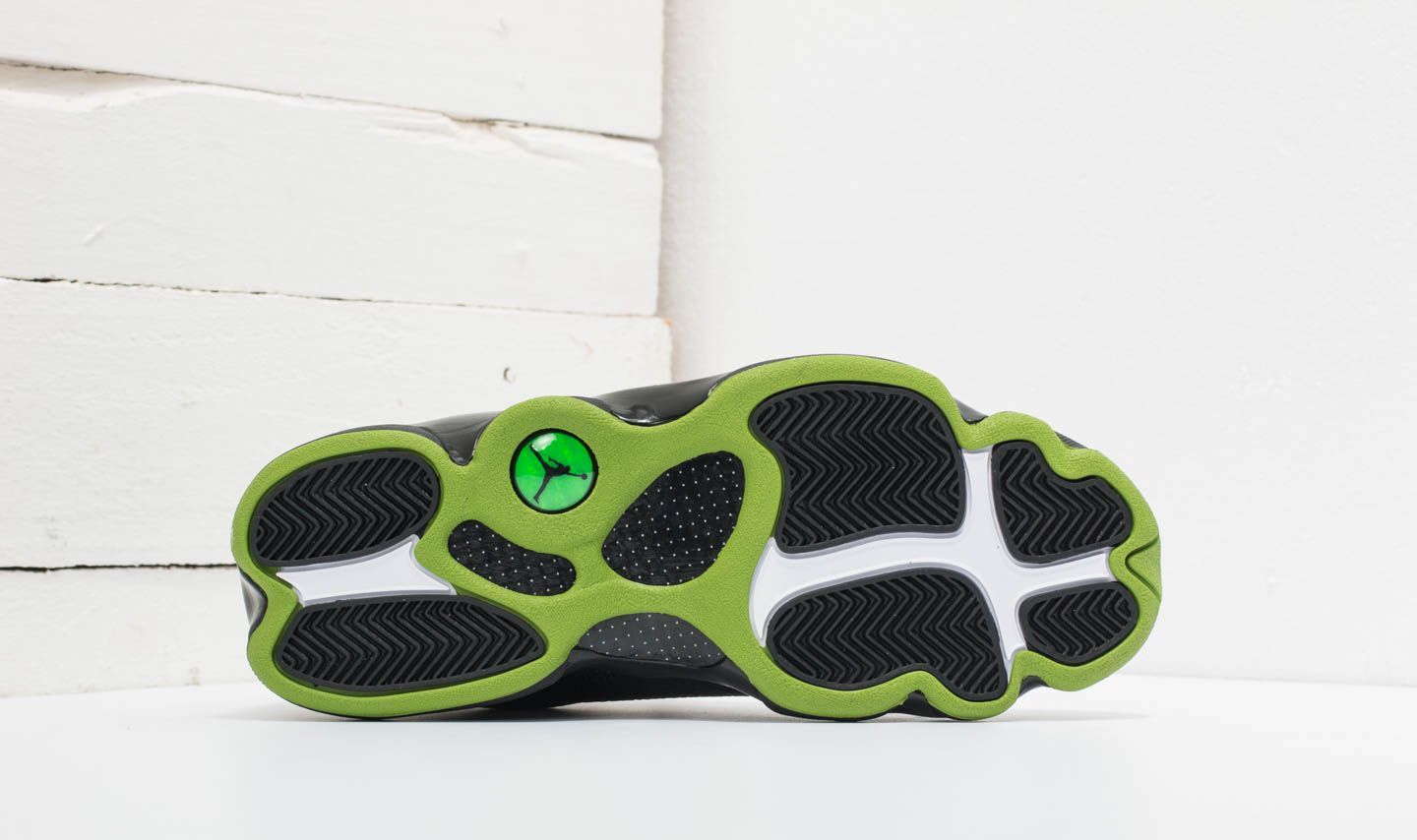 Black and green 13 jordan cheap