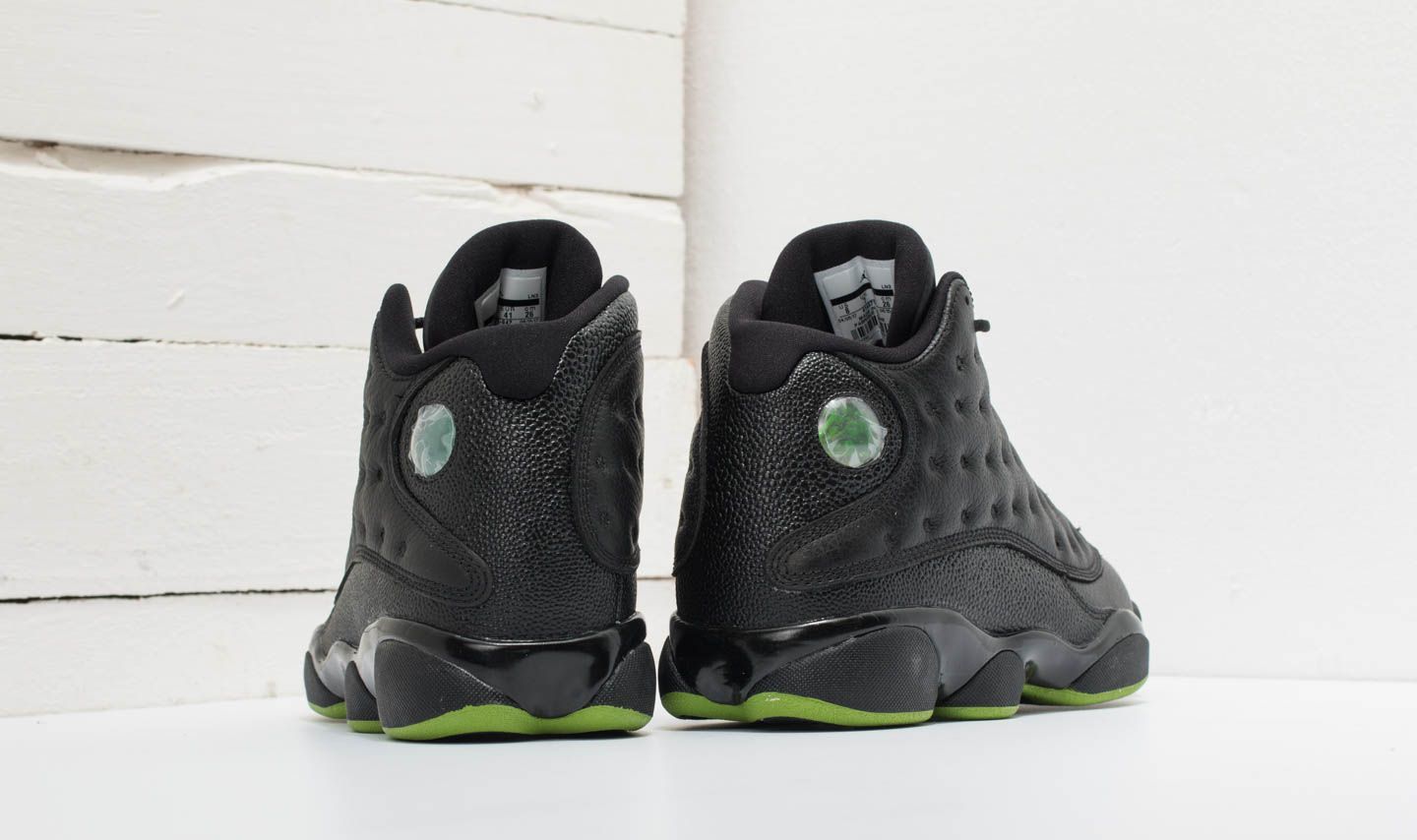 green black jordan 13