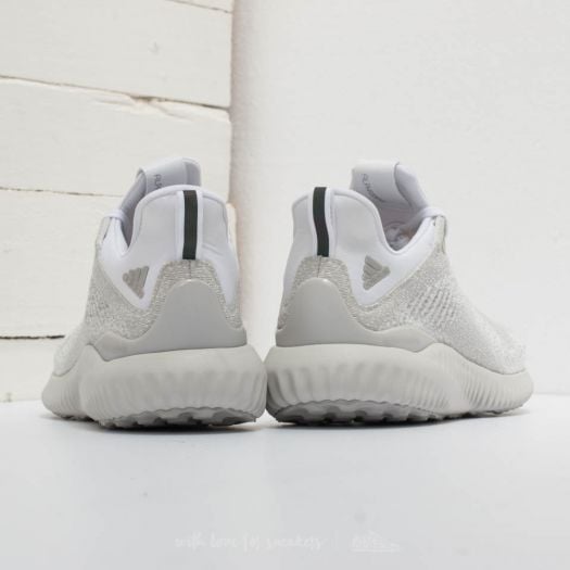 adidas Alphabounce EM Ftw White Silver Metallic Off White Footshop