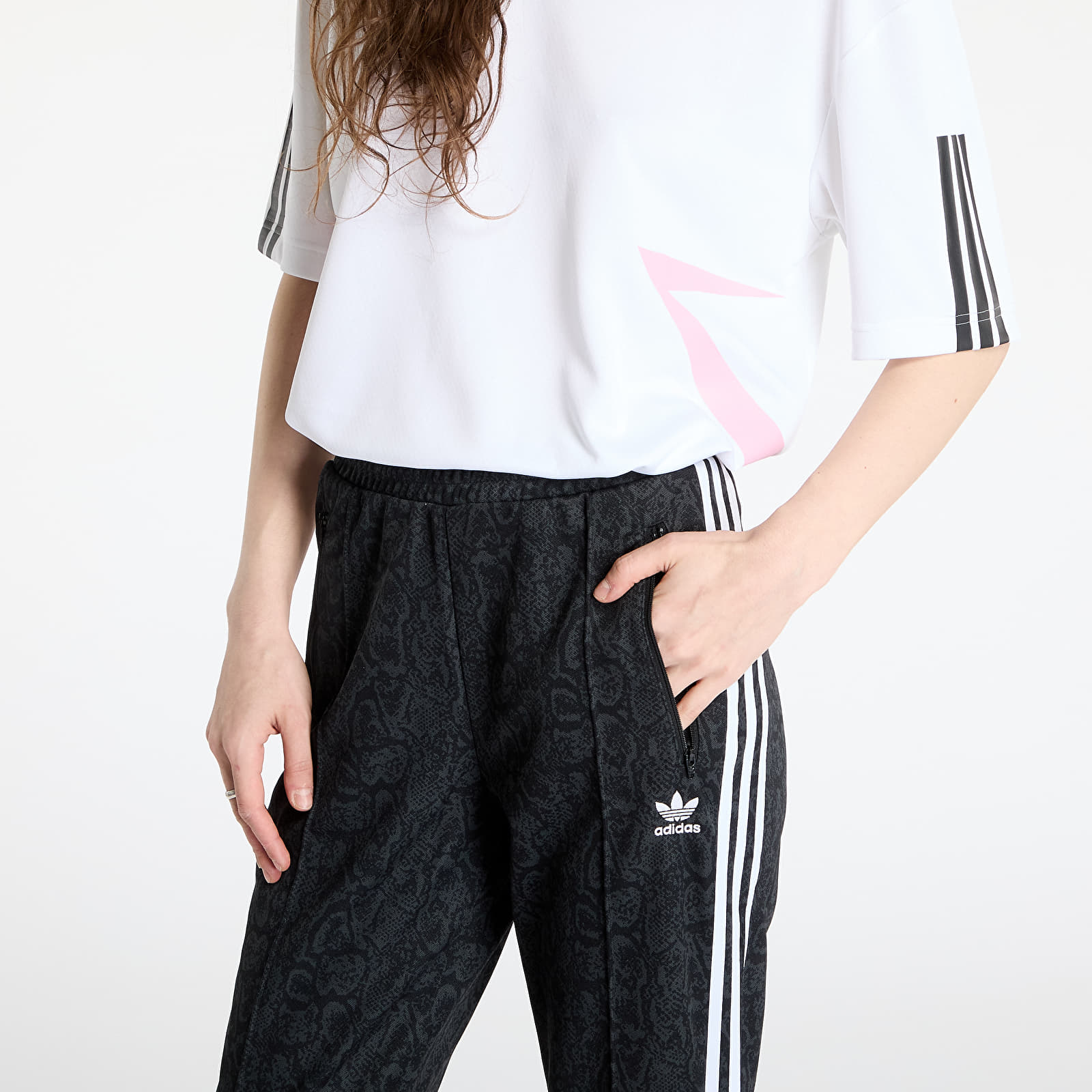 Tepláky adidas Snake Firebird Track Pants Black/ Multicolor