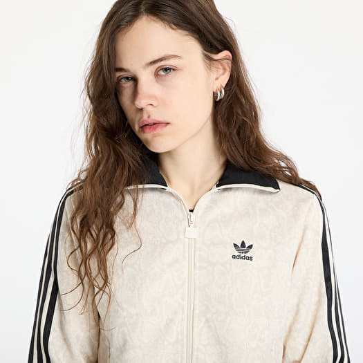 Women's hoodies adidas Snake Firebird Track Top Wonder White